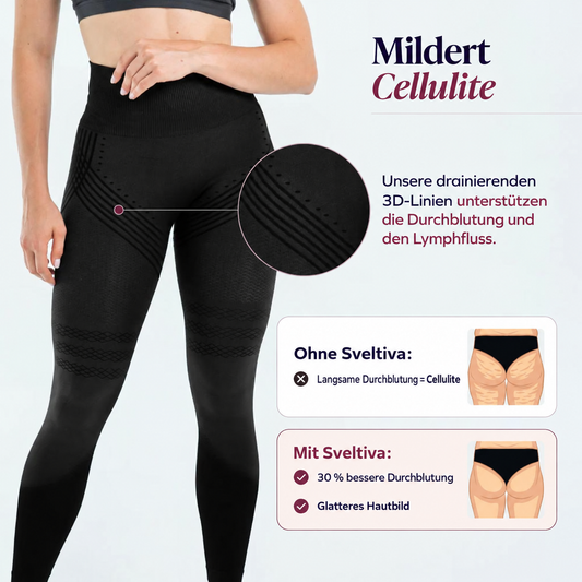 Sveltiva™ ContourFit - 3D-gebreide Contourlegging met Hoge Taille