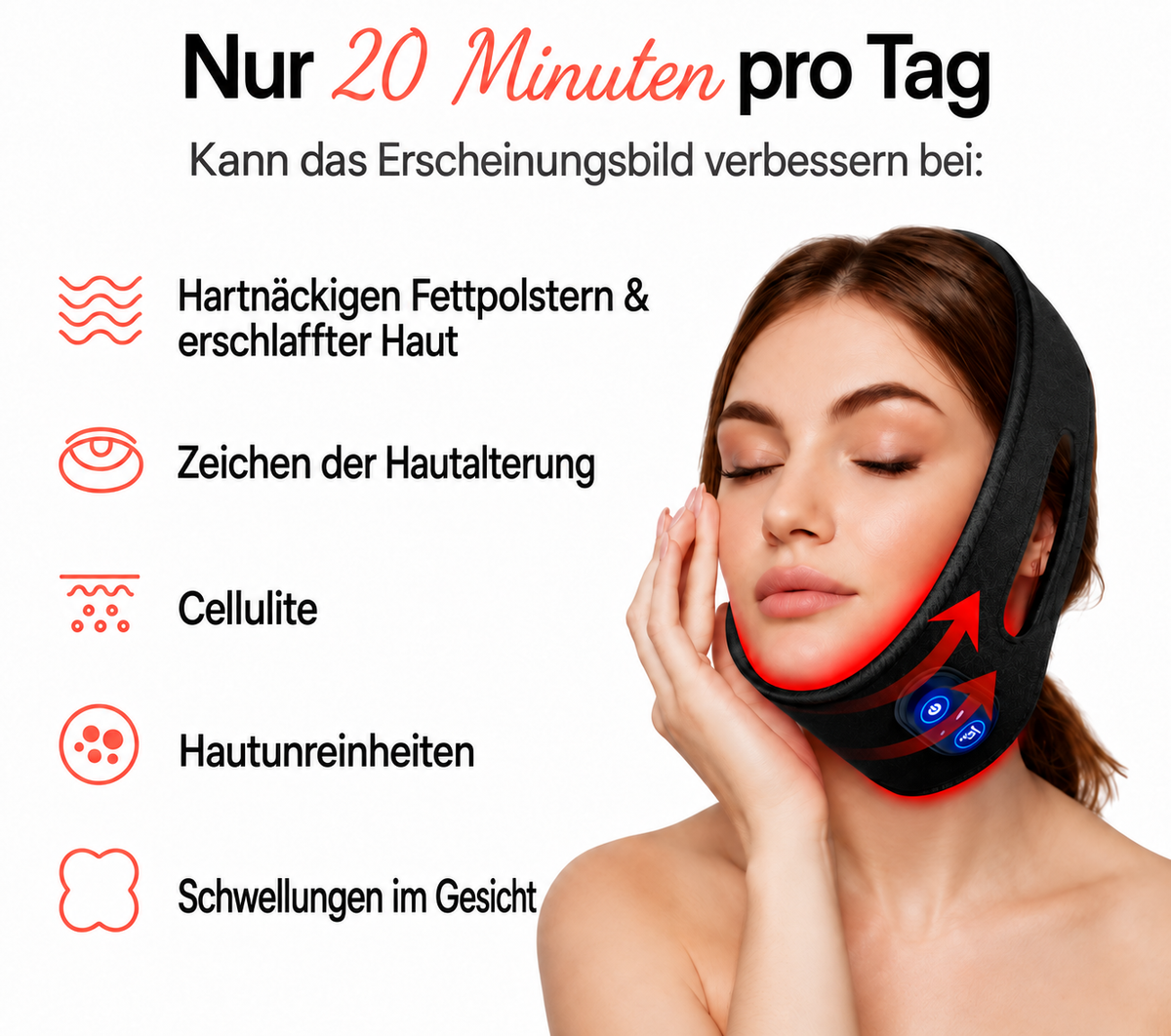 Sculptiva NeckLift - LED Nek & Kin Behandeling