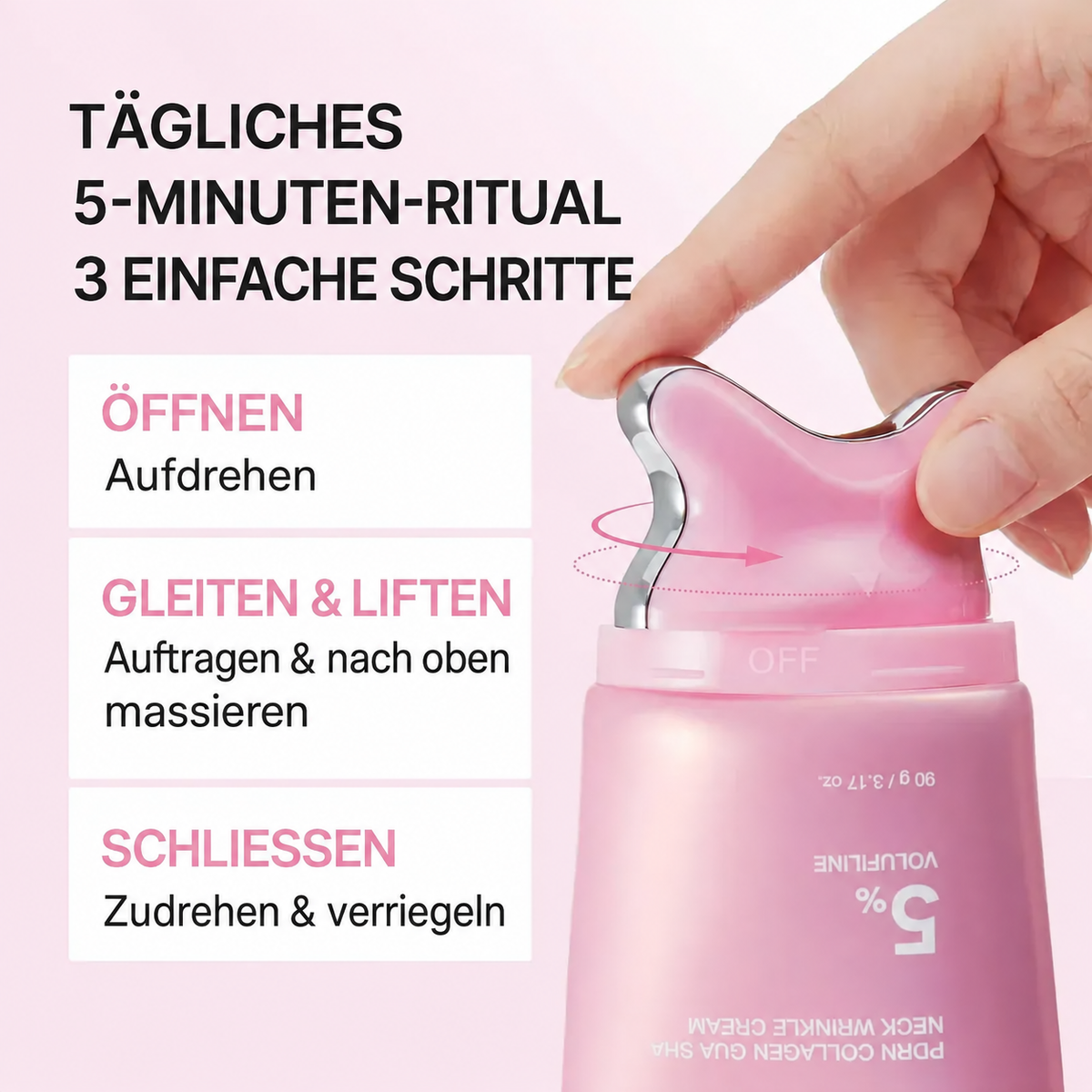 Contoura™ JawSculpt - Gua-Sha Crème voor Gezicht & Hals