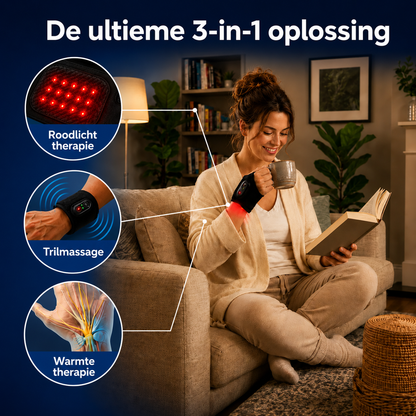 Calmiva™ WristEase - LED Comfortband voor Pols & Hand