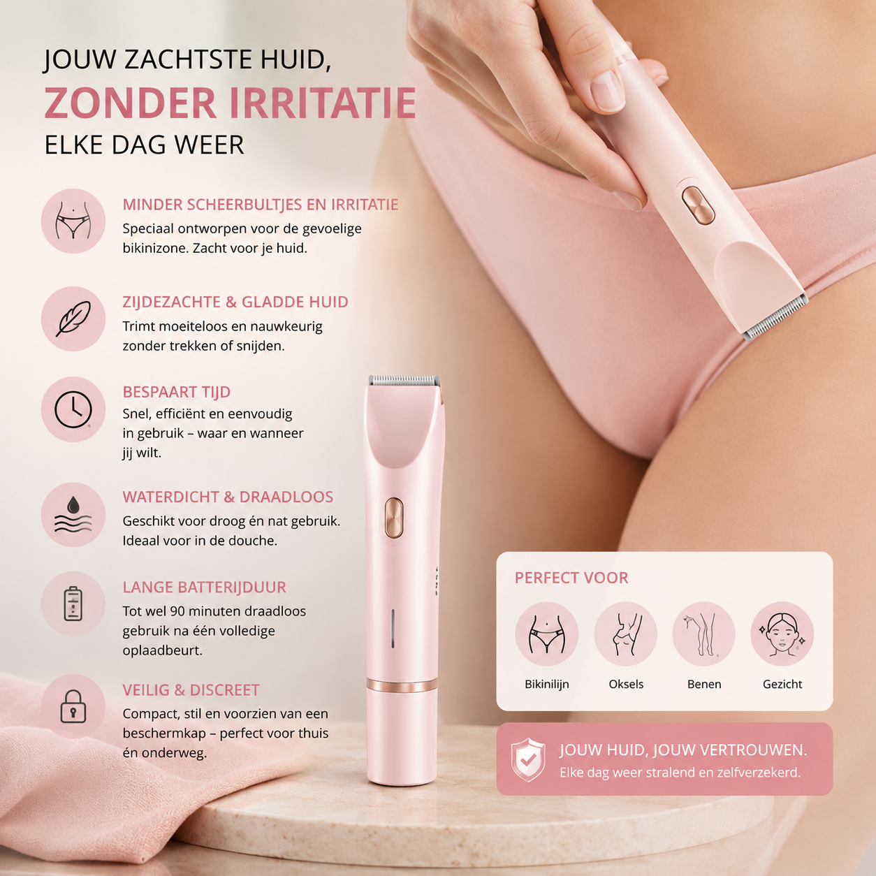 Veloura™ SilkShave Bikini Trimmer