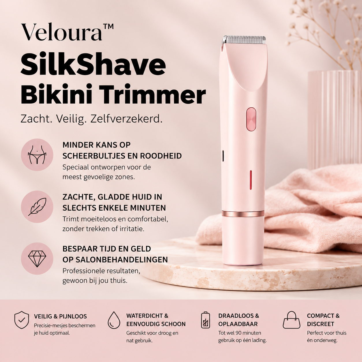 Veloura™ SilkShave Bikini Trimmer
