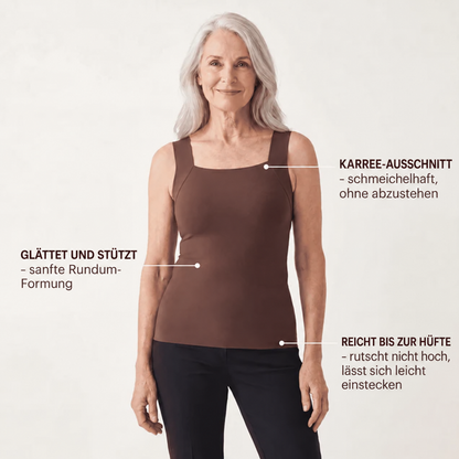 Silhoeva™ SmoothTank - Naadloze Tanktop met Ingebouwde BH