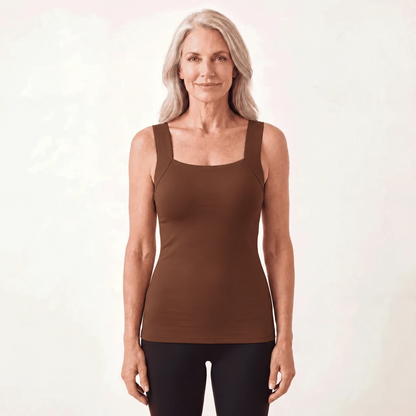 Silhoeva™ SmoothTank - Naadloze Tanktop met Ingebouwde BH