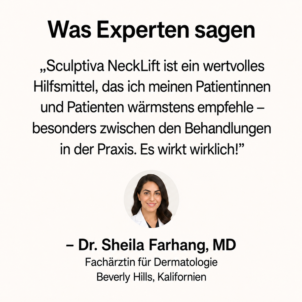 Sculptiva NeckLift - LED Nek & Kin Behandeling