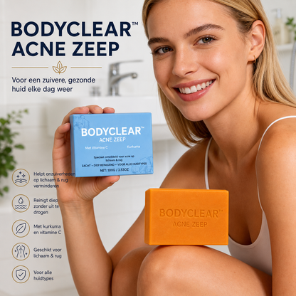 BodyClear Acne Bar - Acne Zeep voor Rug en Lichaam