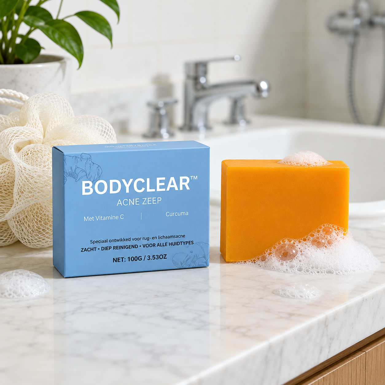 BodyClear Acne Bar - Acne Zeep voor Rug en Lichaam
