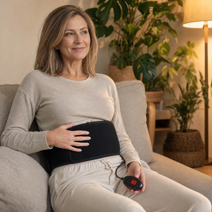 Na - vrouw ontspannen met Sculptiva Thermo Belt