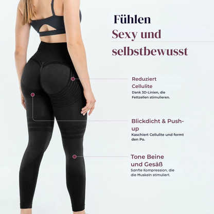 Sveltiva™ ContourFit - 3D-gebreide Contourlegging met Hoge Taille